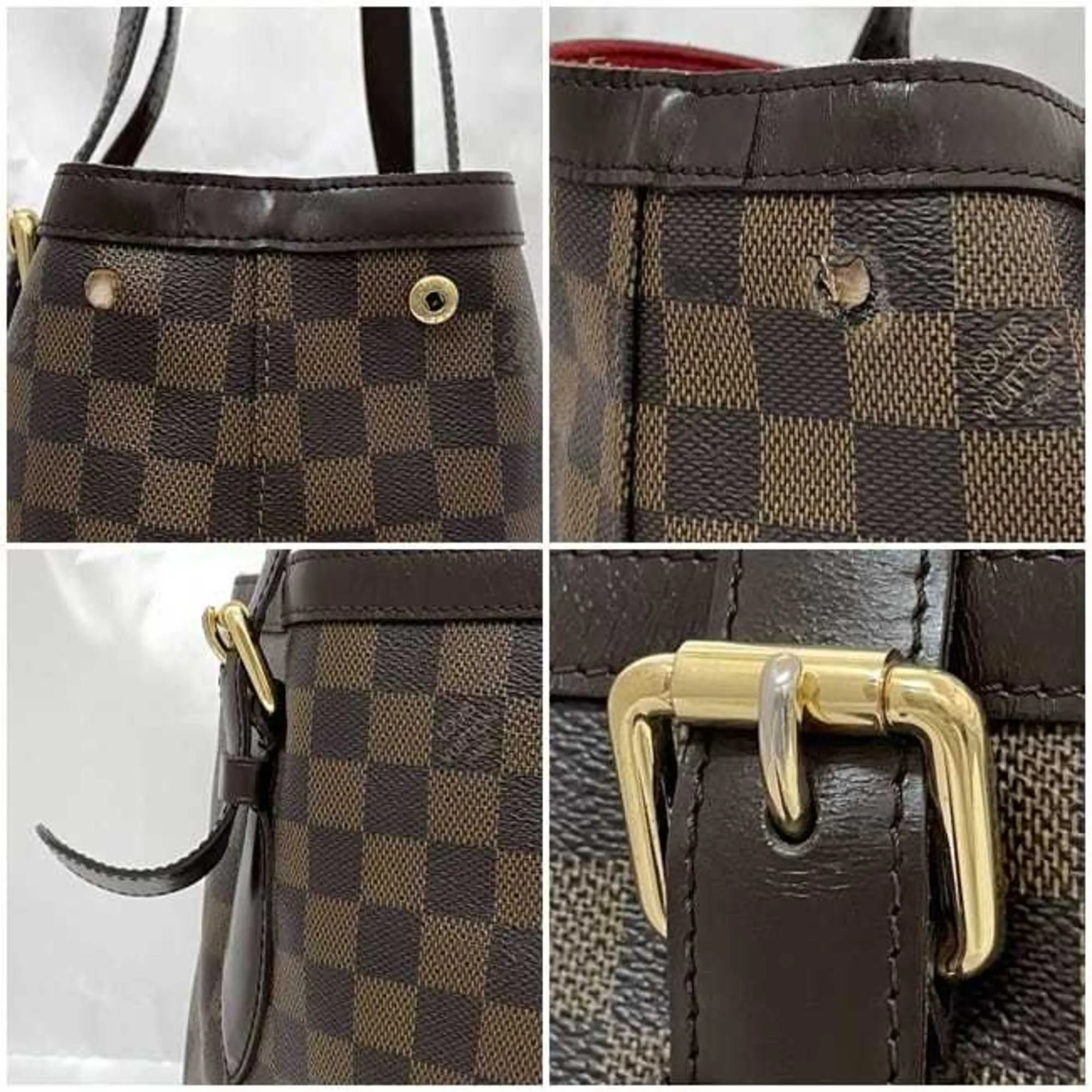 Louis Vuitton Damier Canvas Tote Bag (Pre-Owned)