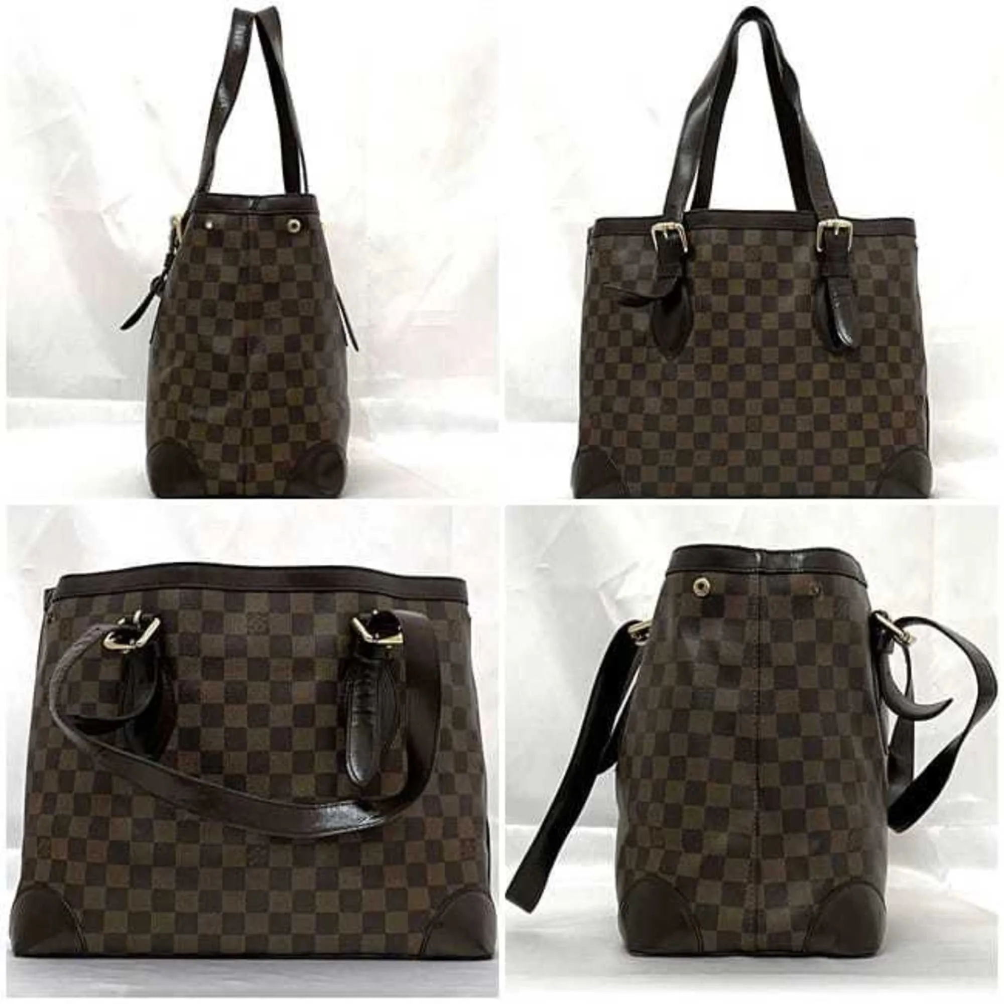 Louis Vuitton Damier Canvas Tote Bag (Pre-Owned)