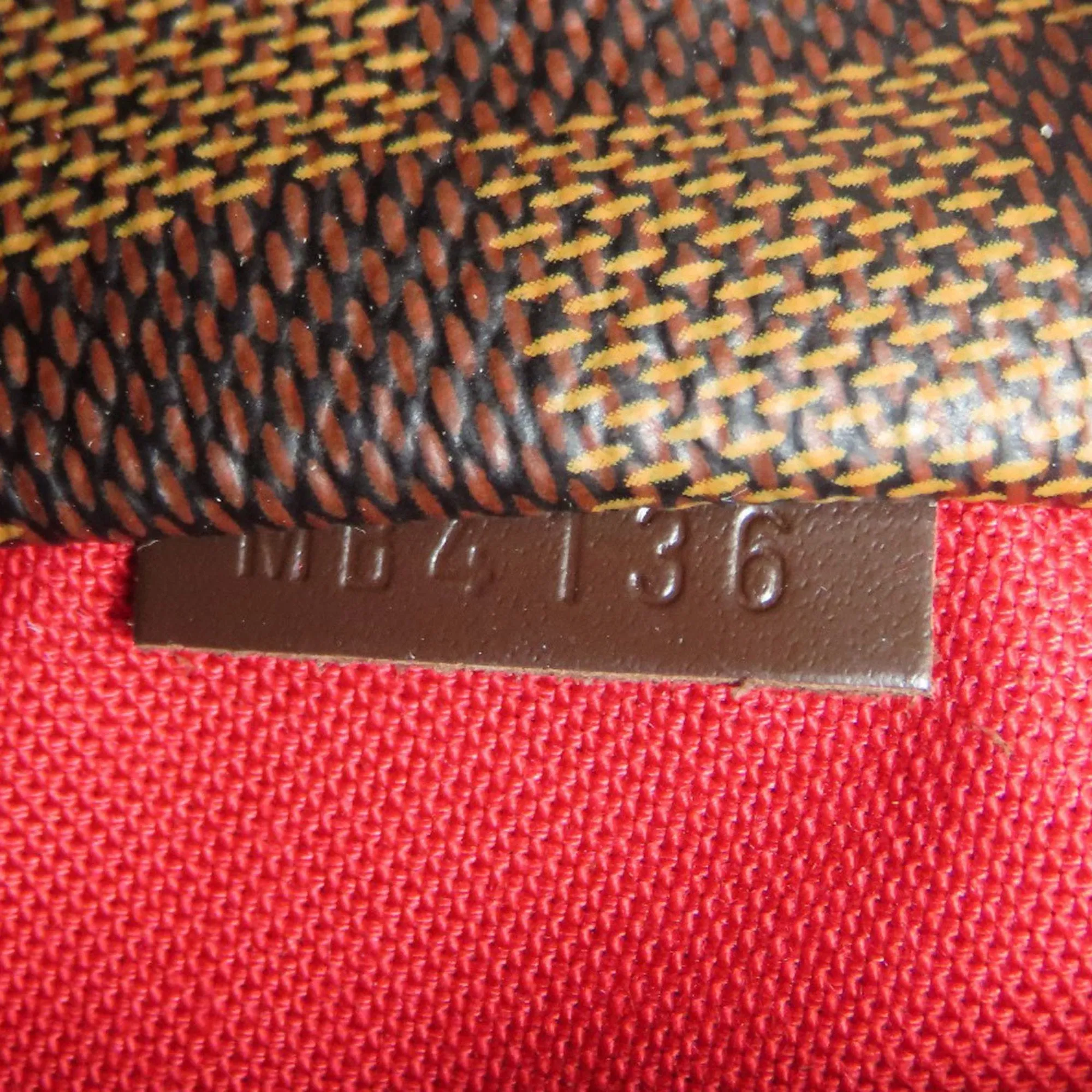 Louis Vuitton Ebene Damier Canvas Tote Bag (Pre-Owned)