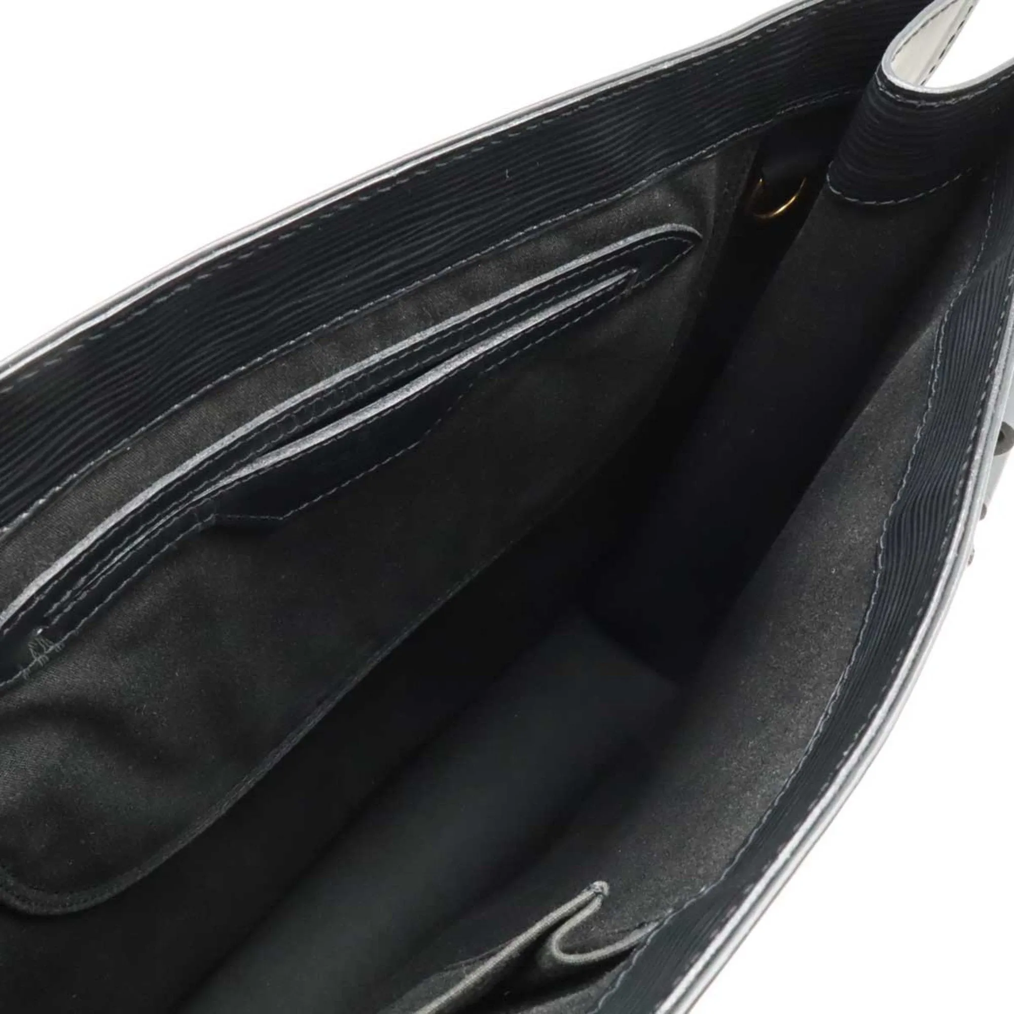 Louis Vuitton Epi Noir Epi Leather Handbag Tote Bag (Pre-Owned)