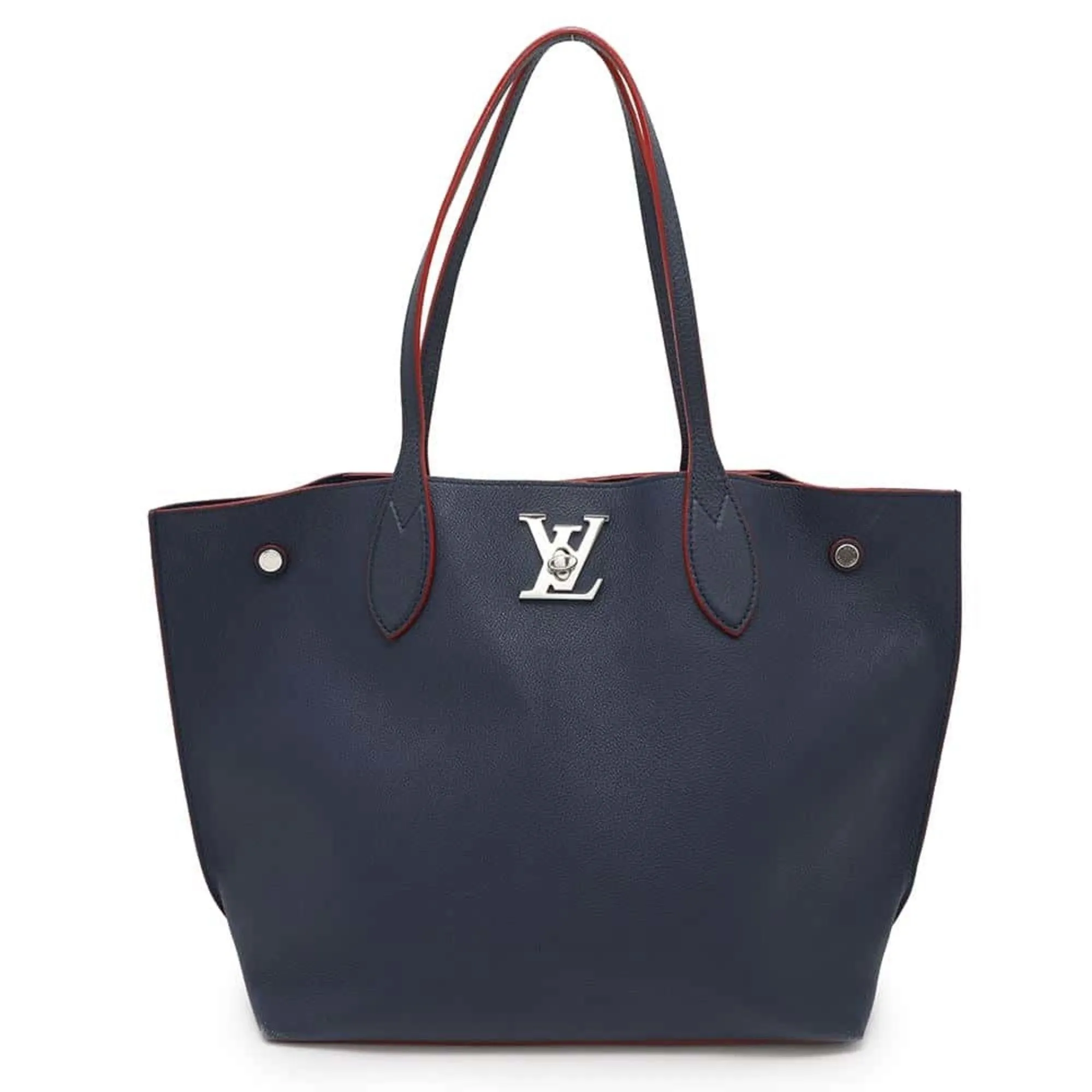 Louis Vuitton Leather Tote Bag (Pre-Owned)