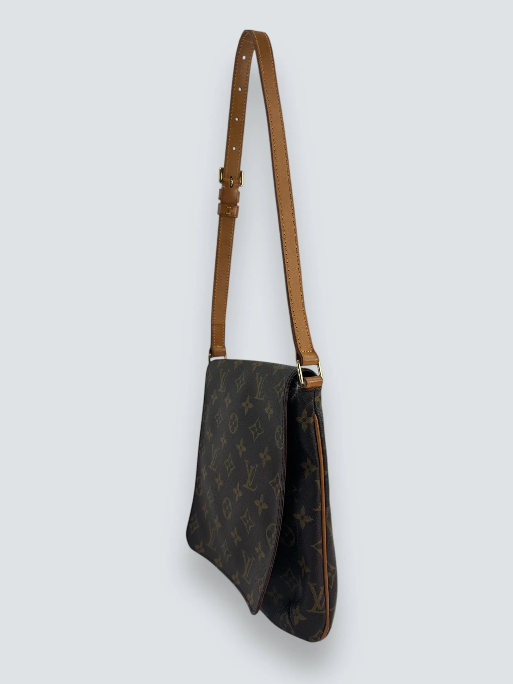 Louis Vuitton Monogram Canvas & Leather Musette Salsa Shoulder Bag
