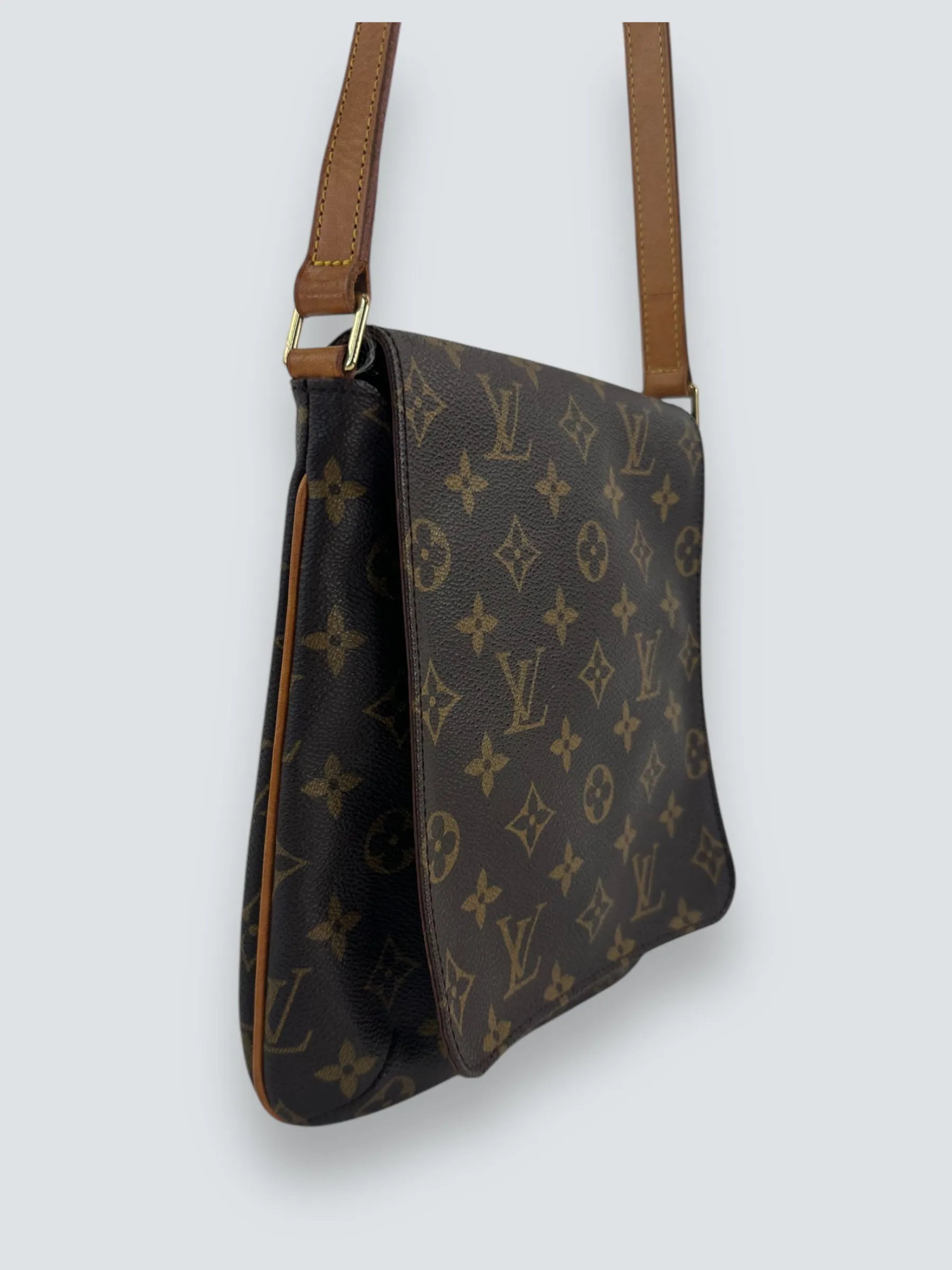 Louis Vuitton Monogram Canvas & Leather Musette Salsa Shoulder Bag