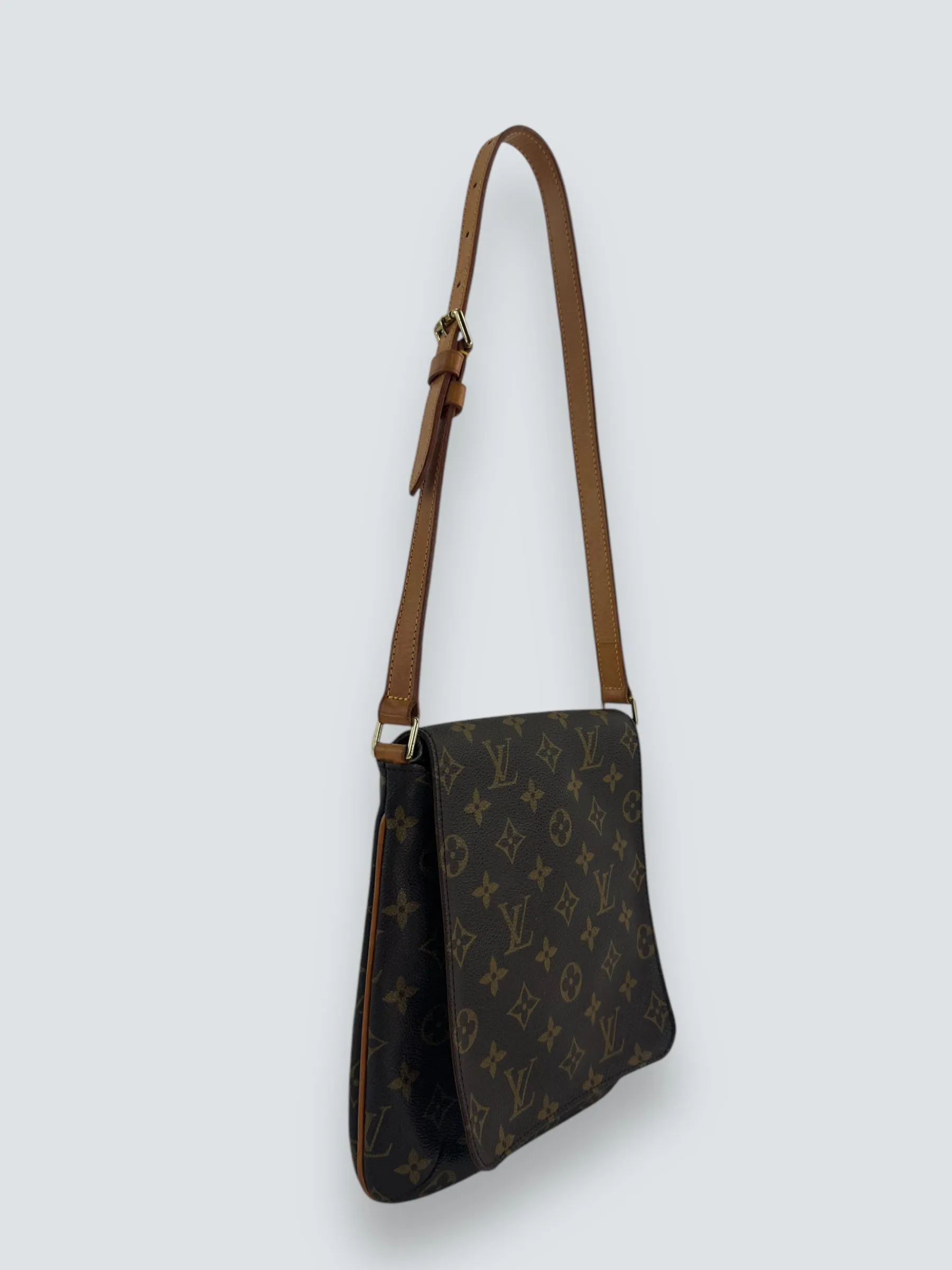 Louis Vuitton Monogram Canvas & Leather Musette Salsa Shoulder Bag