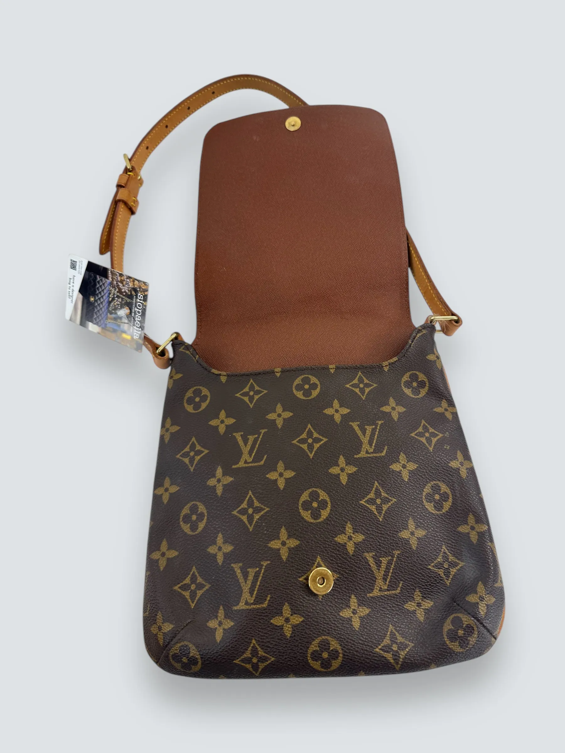 Louis Vuitton Monogram Canvas & Leather Musette Salsa Shoulder Bag