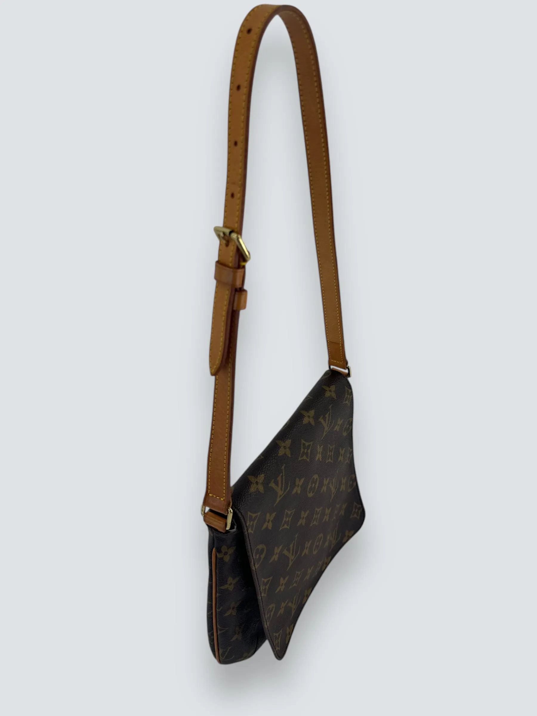 Louis Vuitton Monogram Canvas & Leather Musette Salsa Shoulder Bag