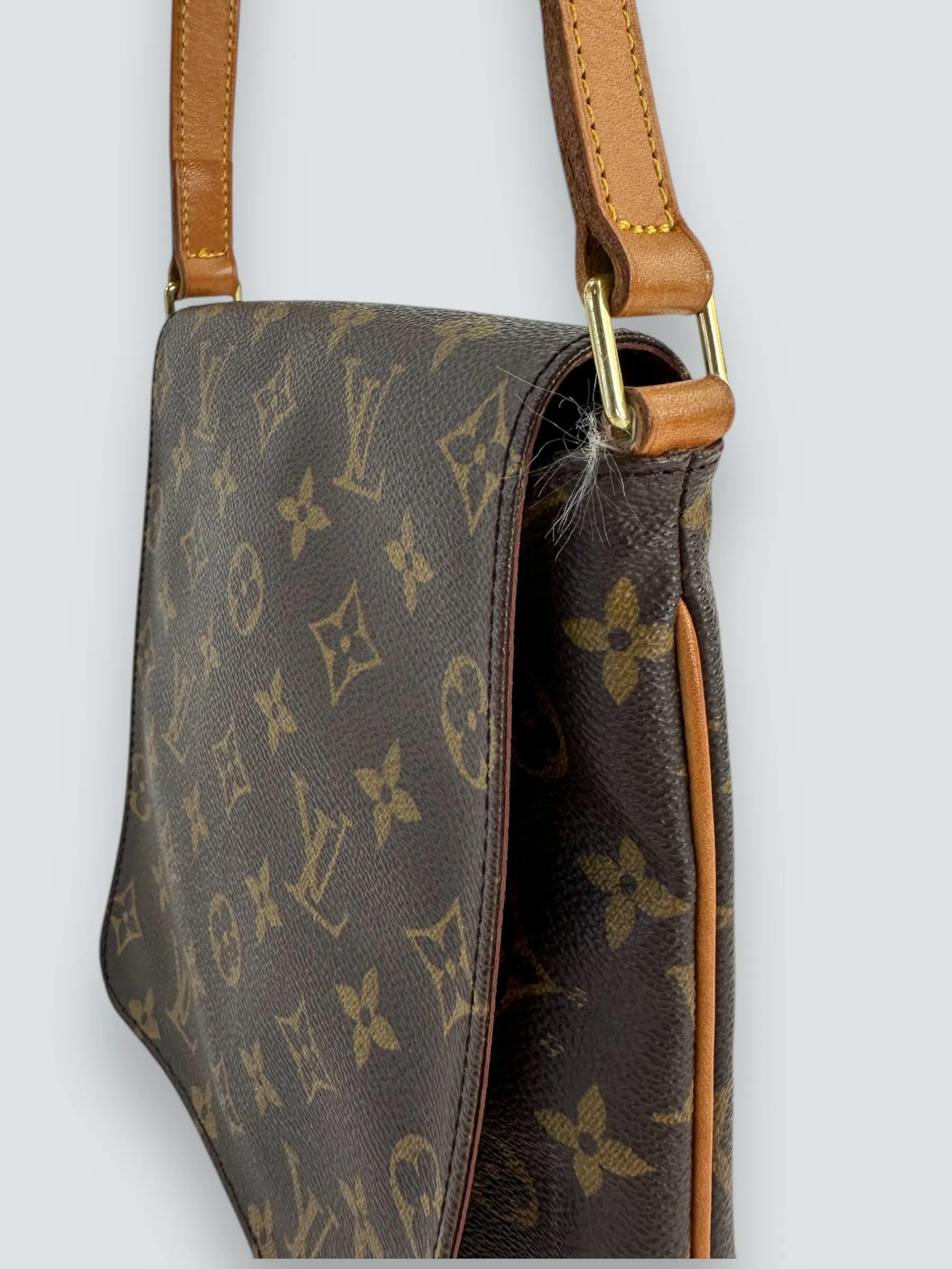 Louis Vuitton Monogram Canvas & Leather Musette Salsa Shoulder Bag