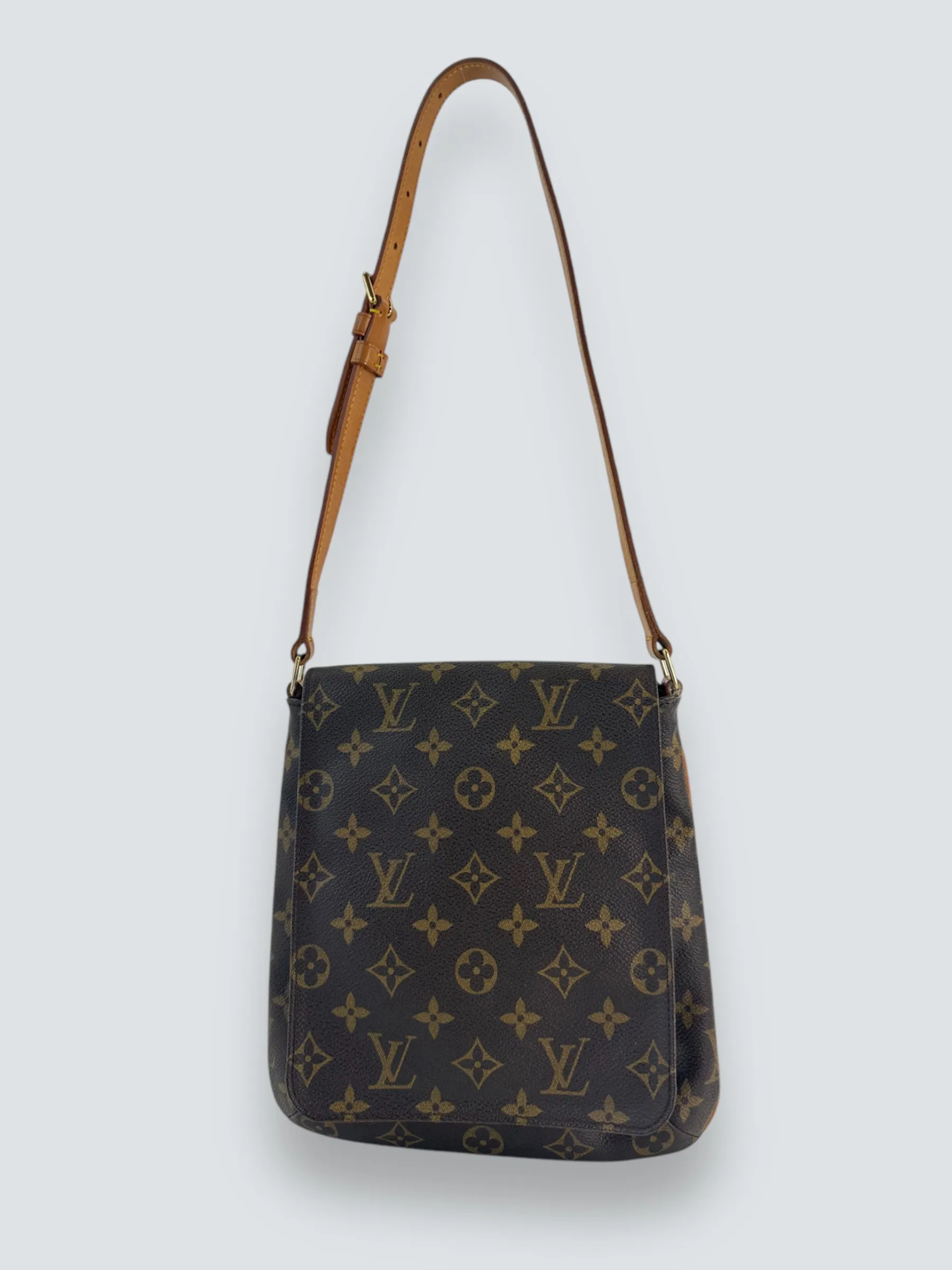 Louis Vuitton Monogram Canvas & Leather Musette Salsa Shoulder Bag