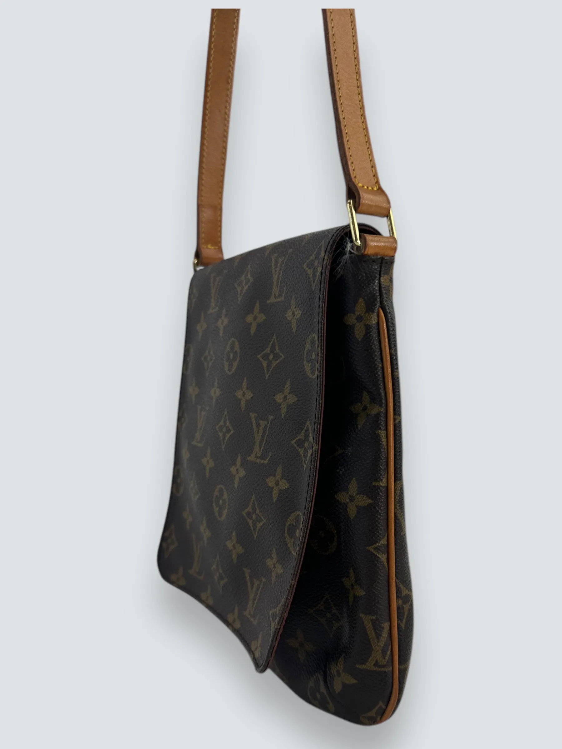 Louis Vuitton Monogram Canvas & Leather Musette Salsa Shoulder Bag