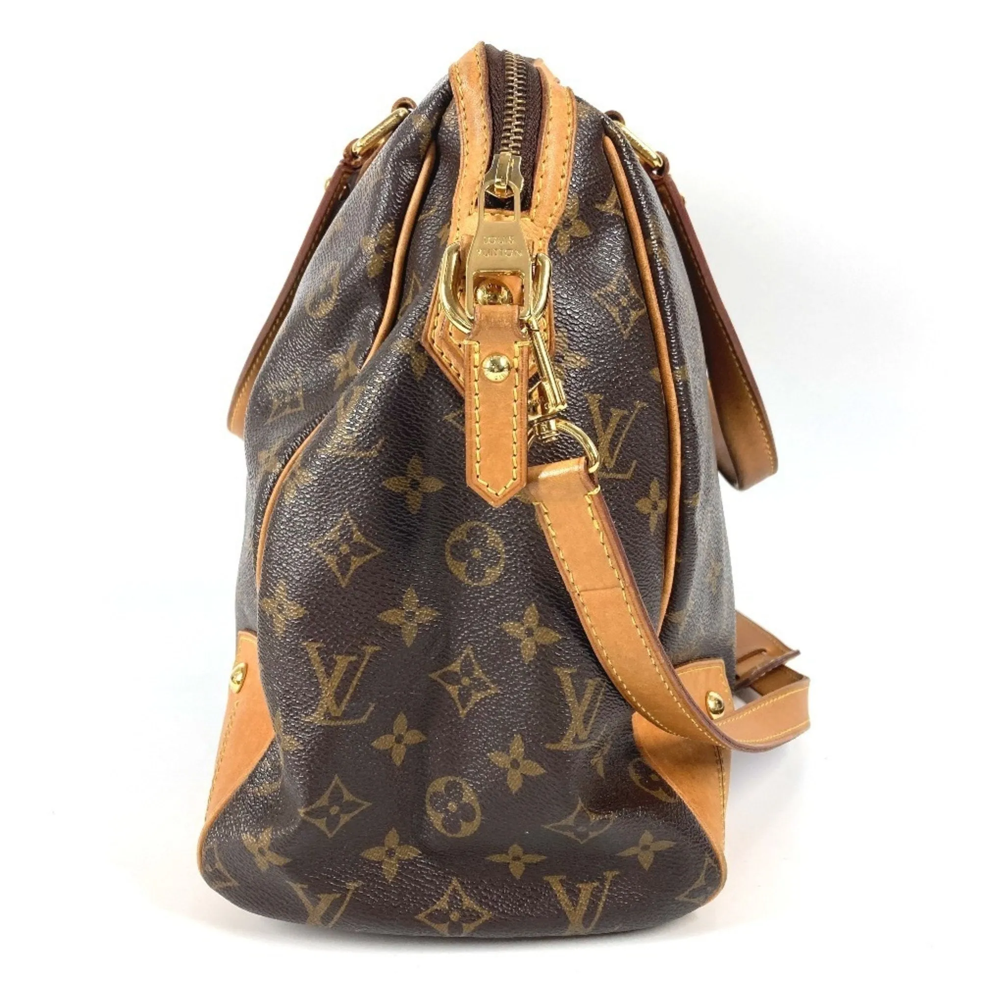 Louis Vuitton Monogram Canvas Handbag Shoulder Bag Tote Bag (Pre-Owned)