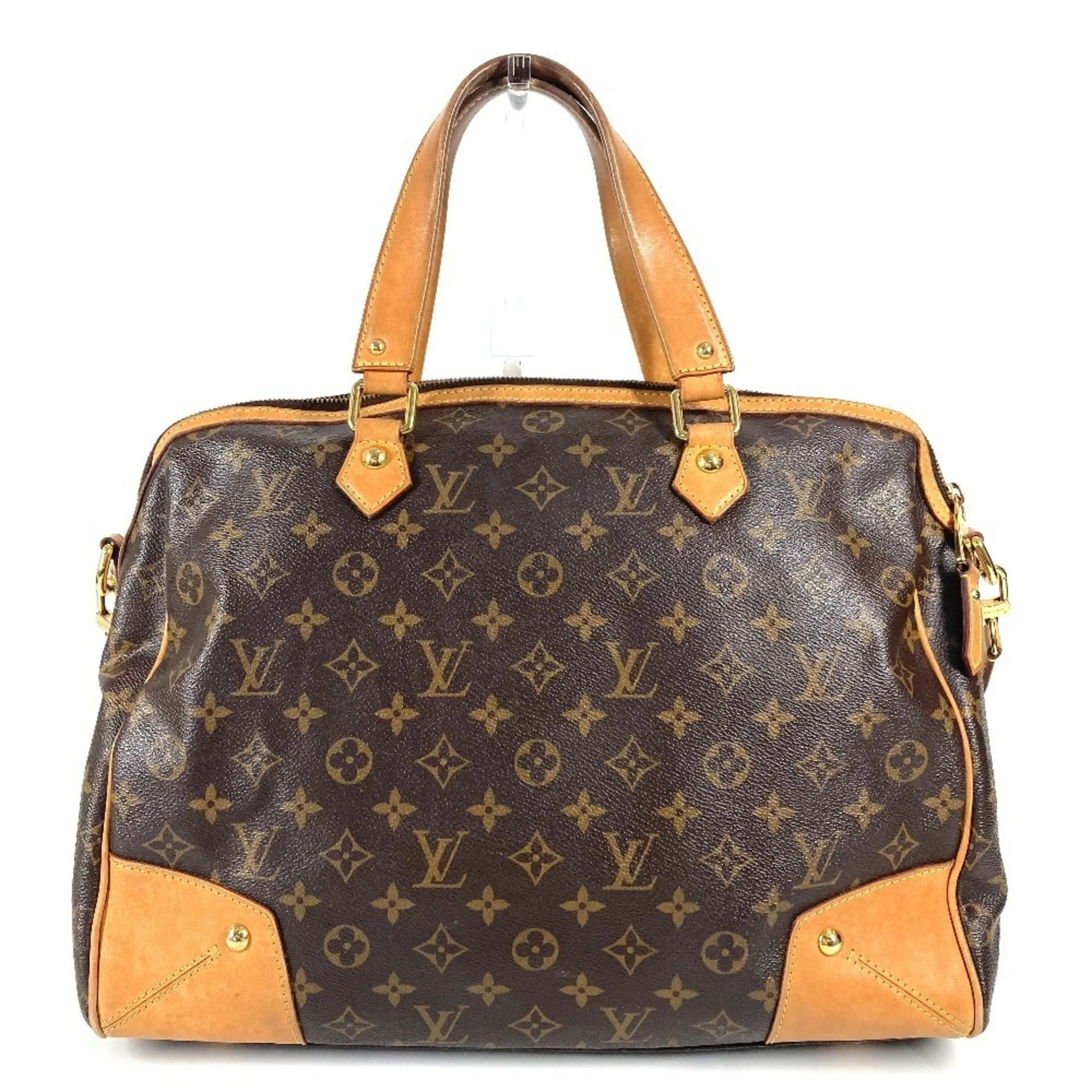 Louis Vuitton Monogram Canvas Handbag Shoulder Bag Tote Bag (Pre-Owned)