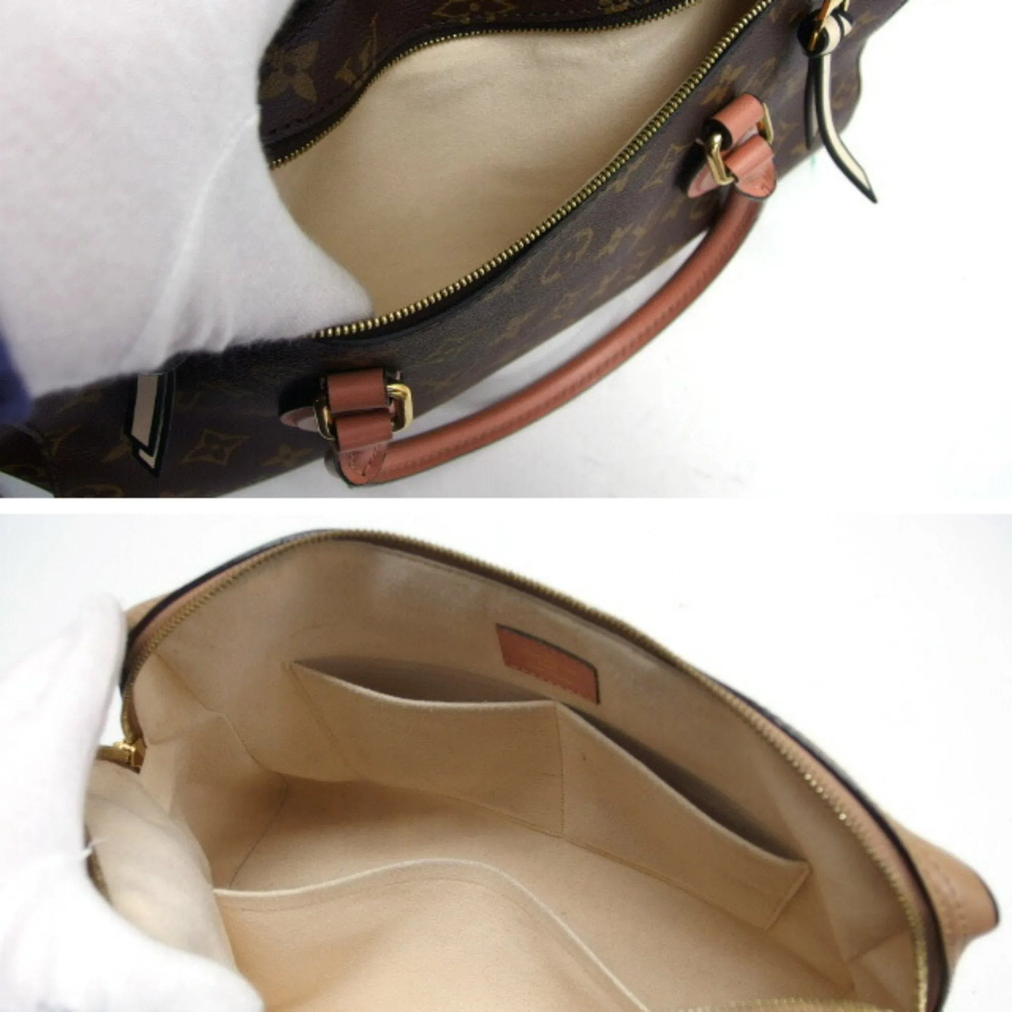 Louis Vuitton Monogram Galle Monogram Peche pink Monogram Handbag Shoulder Bag Tote Bag (Pre-Owned)