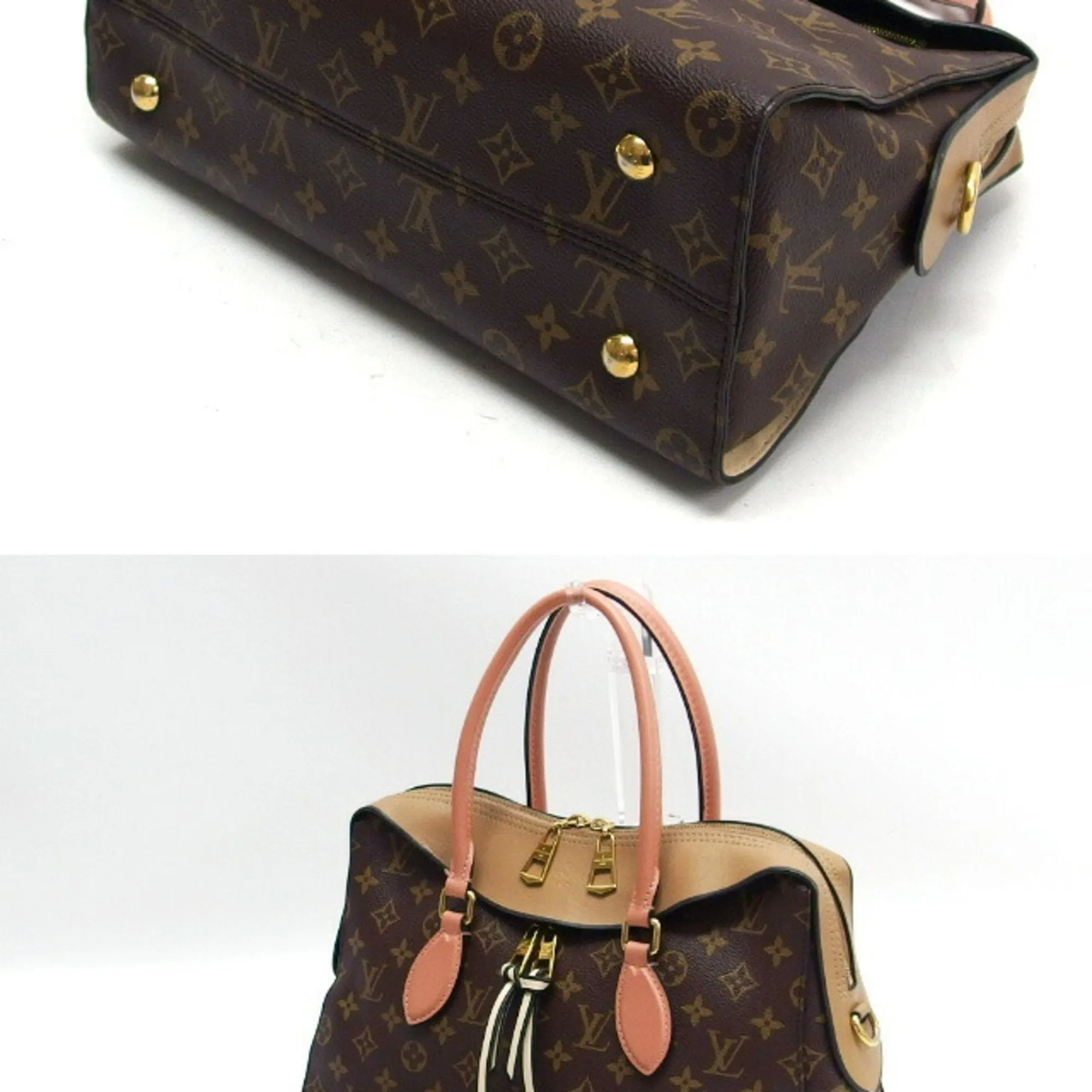 Louis Vuitton Monogram Galle Monogram Peche pink Monogram Handbag Shoulder Bag Tote Bag (Pre-Owned)