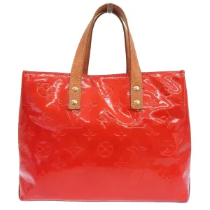 Louis Vuitton Monogram Vernis Color Rouge Monogram Vernis Handbag Tote Bag (Pre-Owned)