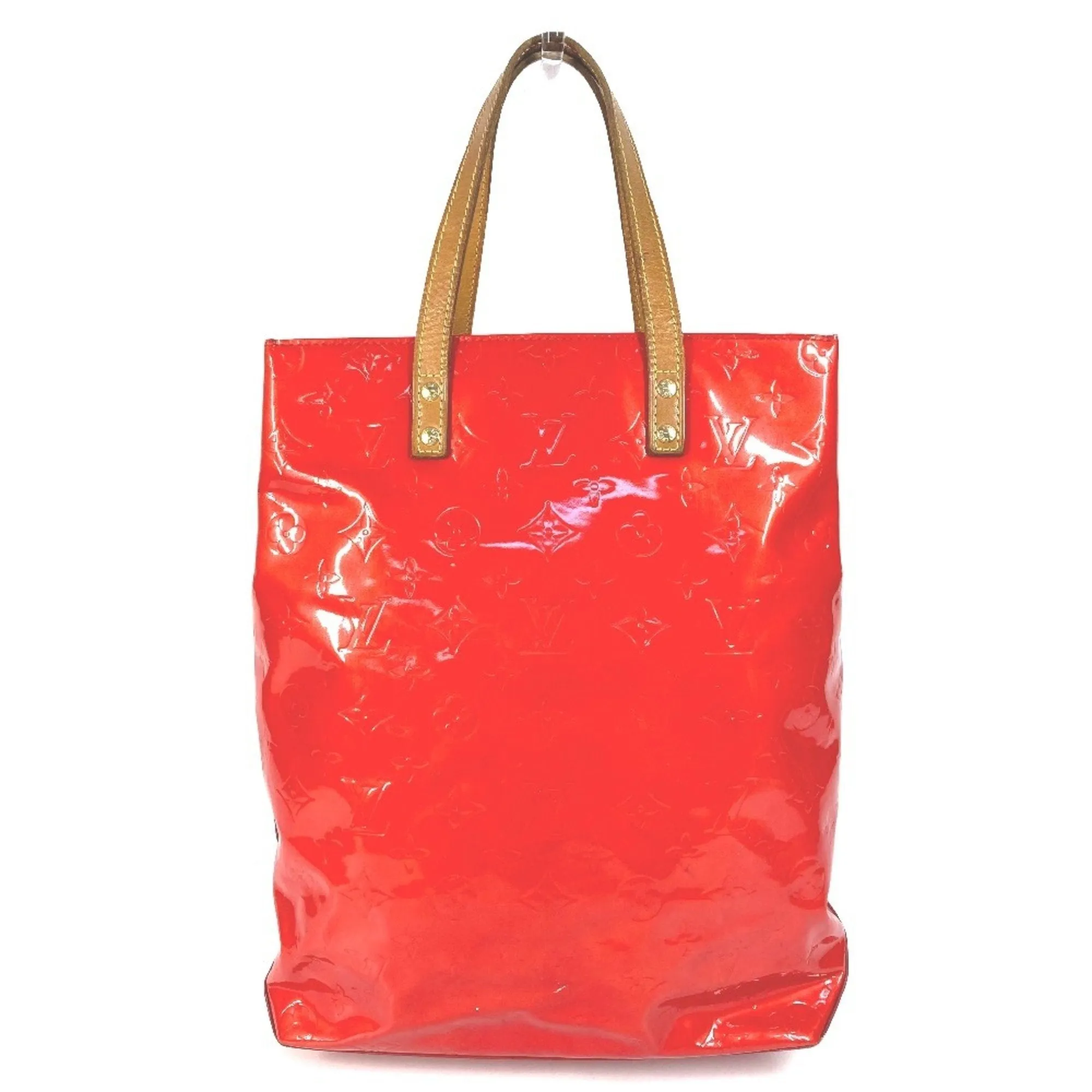 Louis Vuitton Monogram Vernis Color Rouge Monogram Vernis Shoulder Bag Tote Bag (Pre-Owned)