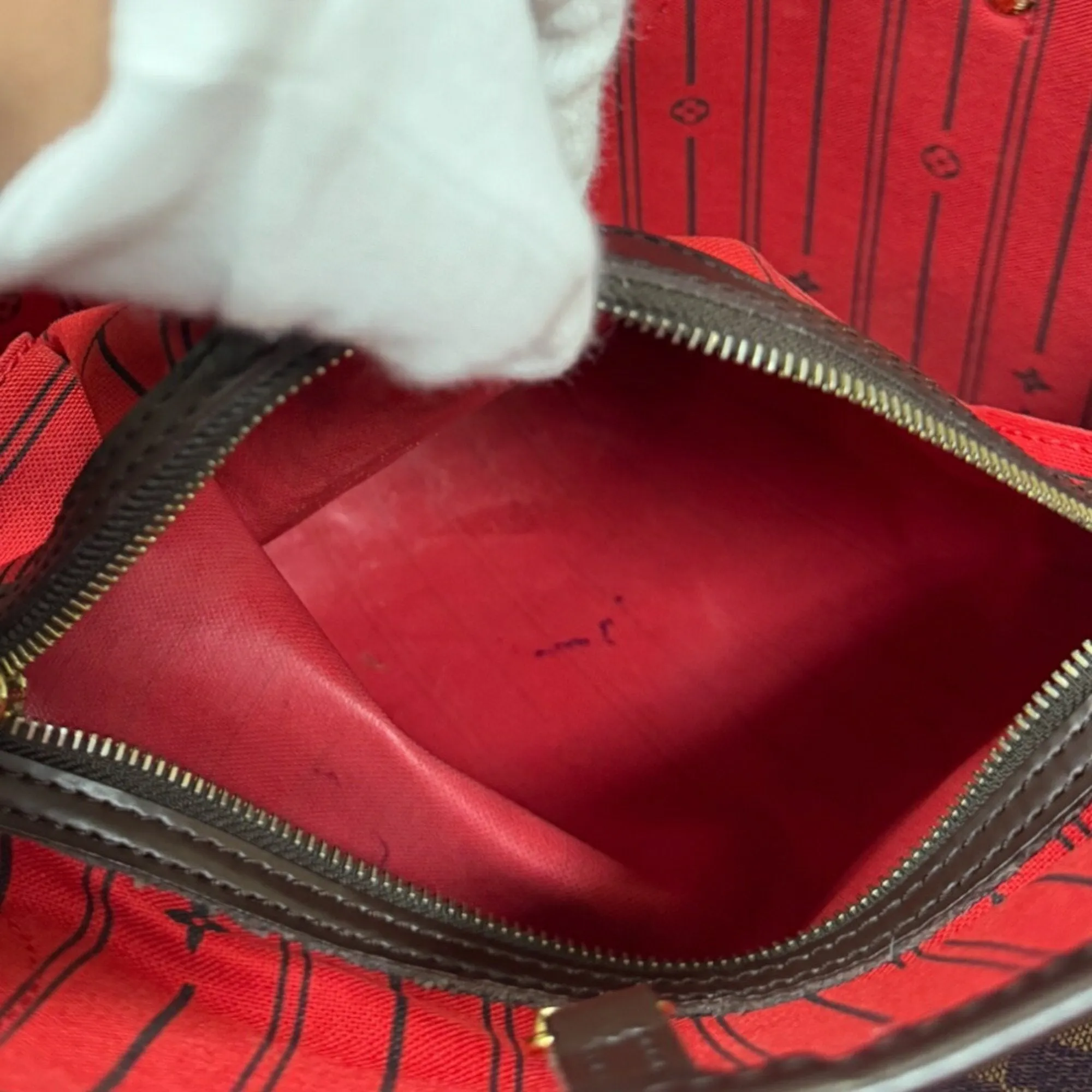 Louis Vuitton Neverfull Mm Canvas Tote Bag (Pre-Owned)