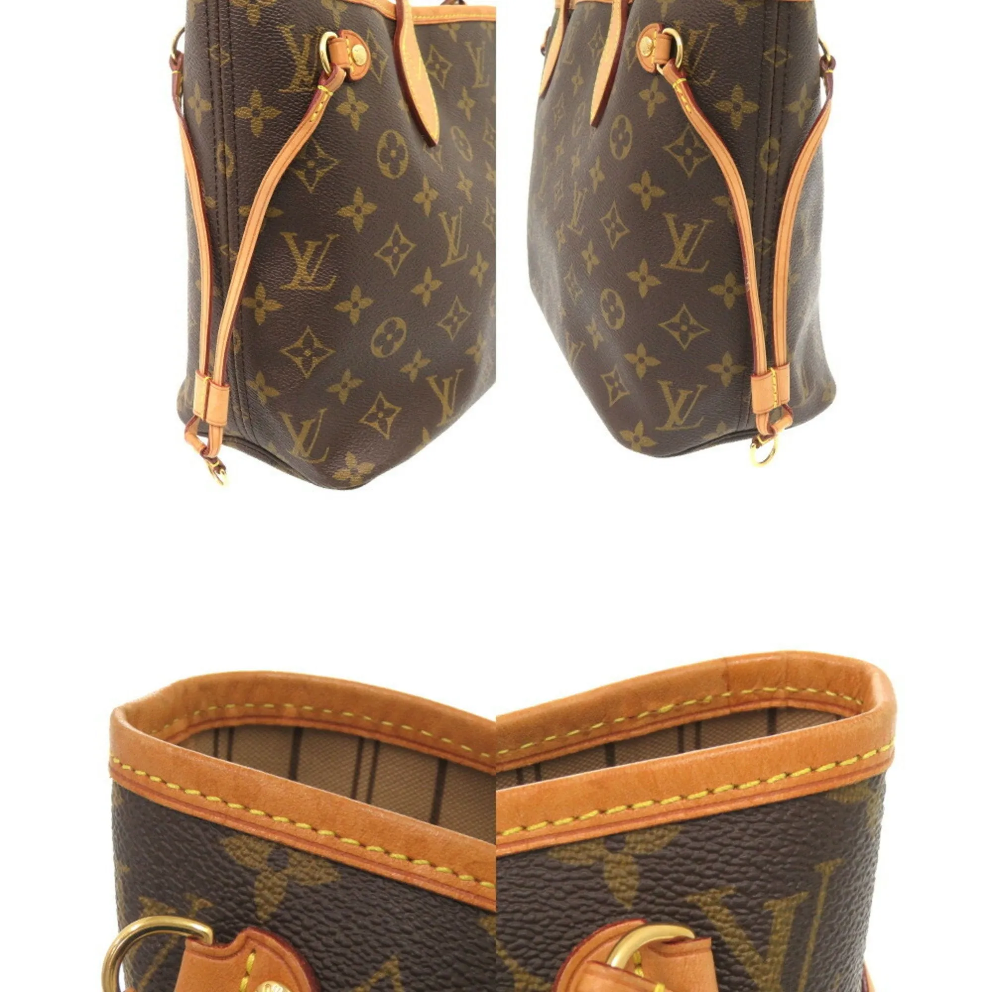 Louis Vuitton Neverfull Pm Canvas Tote Bag (Pre-Owned)
