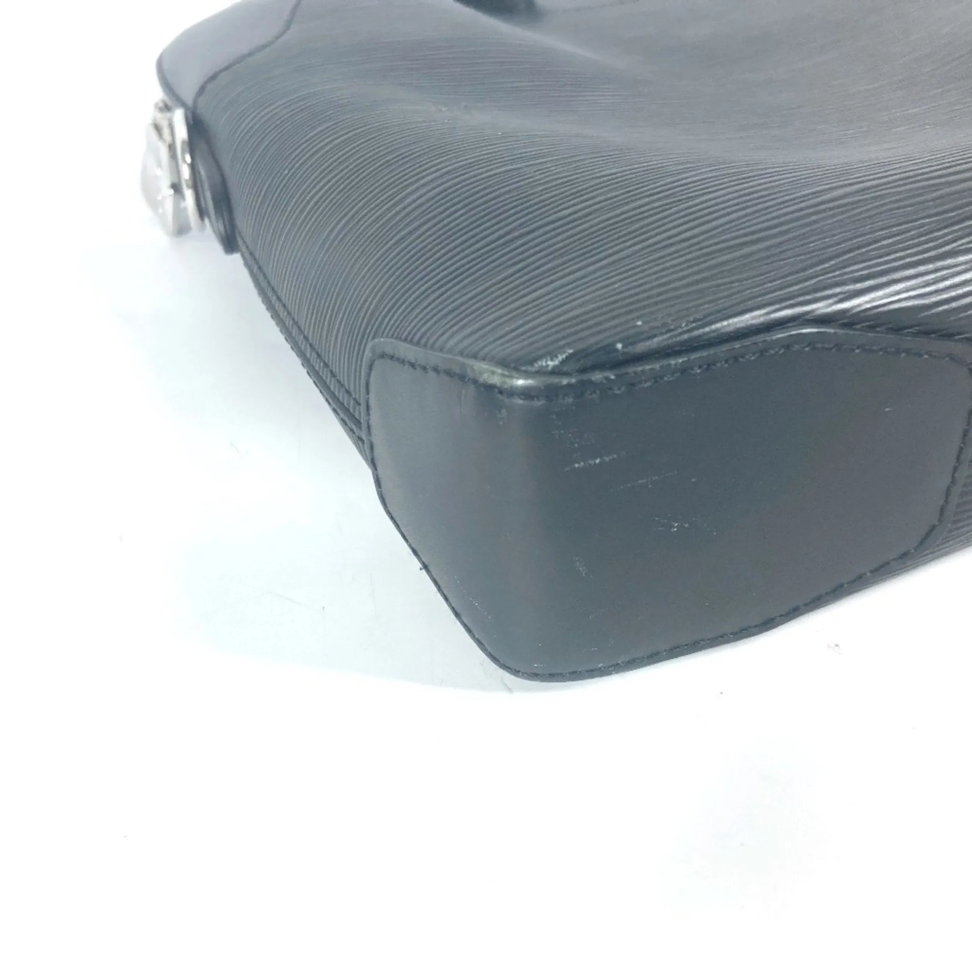 Louis Vuitton Noir Epi Leather Briefcase Tote Bag (Pre-Owned)