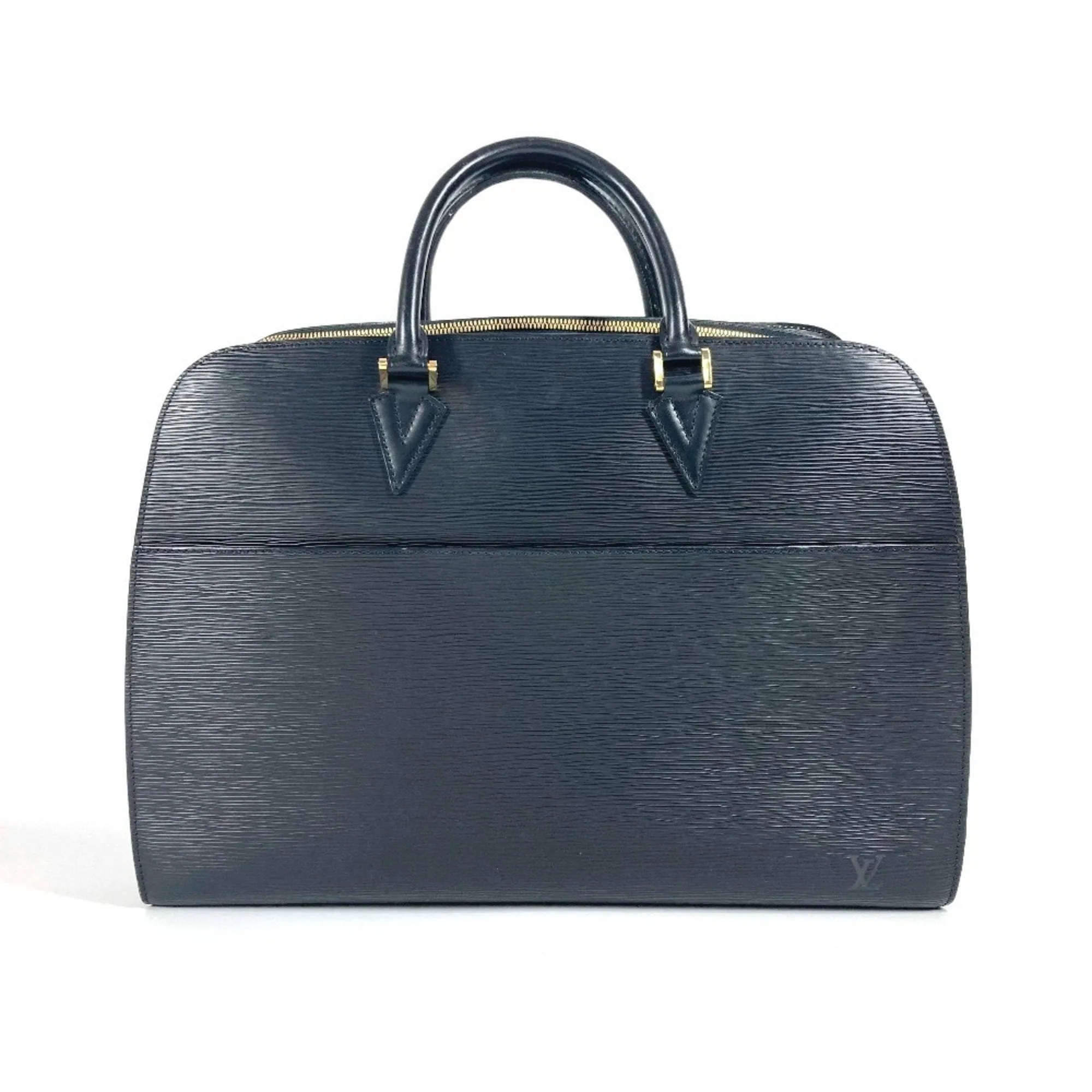 Louis Vuitton Noir Epi Leather Handbag Tote Bag (Pre-Owned)