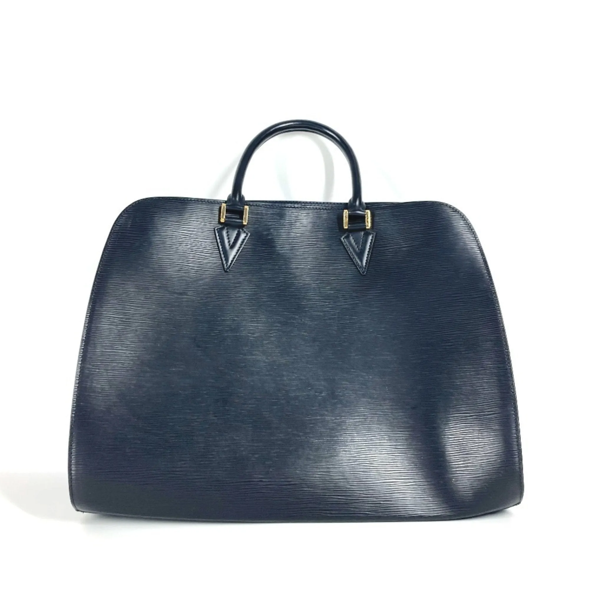 Louis Vuitton Noir Epi Leather Handbag Tote Bag (Pre-Owned)
