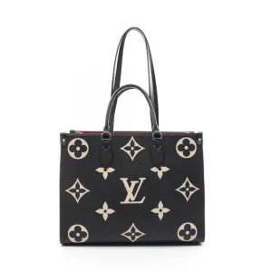Louis Vuitton  Noir Monogram Empreinte Leather Tote Bag (Pre-Owned)