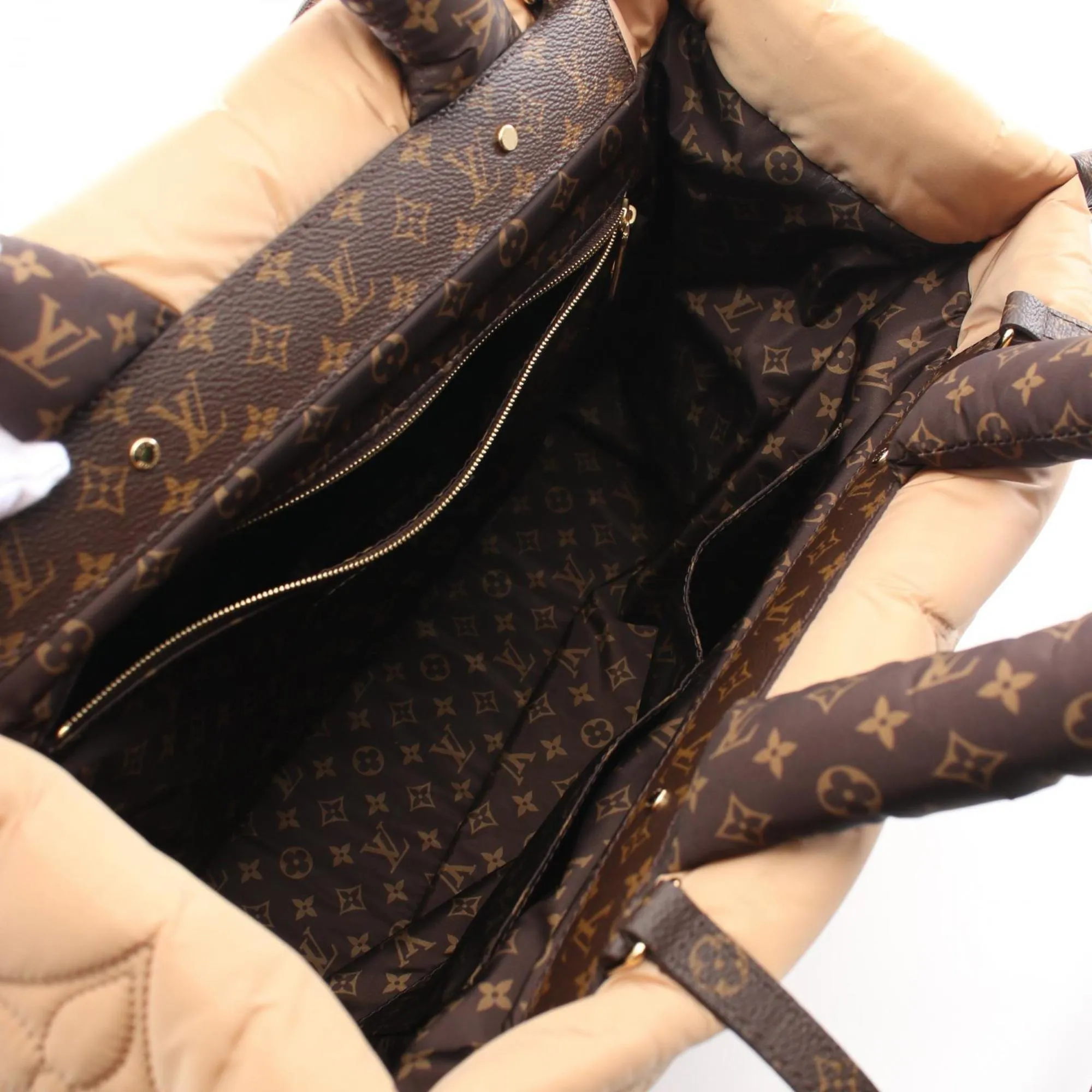 Louis Vuitton  Nylon Pvc Tote Bag (Pre-Owned)