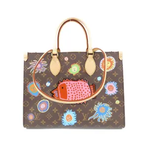 Louis Vuitton On The Go Canvas Tote Bag (Pre-Owned)