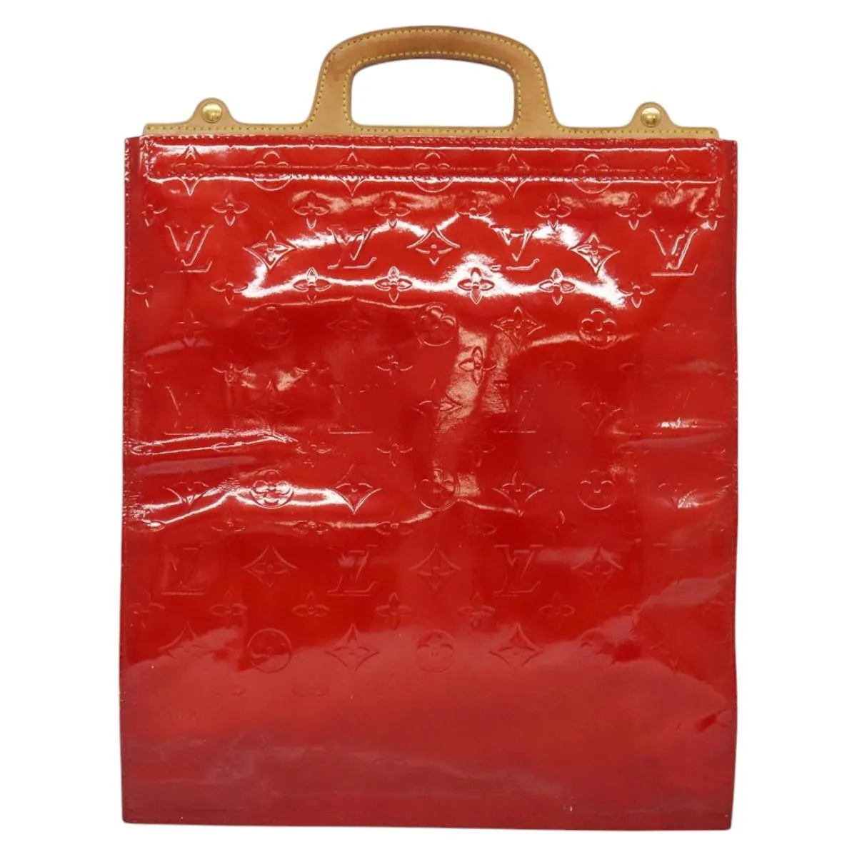 Louis Vuitton Stanton Patent Leather Tote Bag (Pre-Owned)