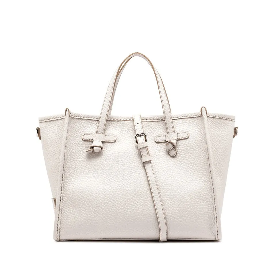 Marcella Structured Calf Leather Shoulder Bag