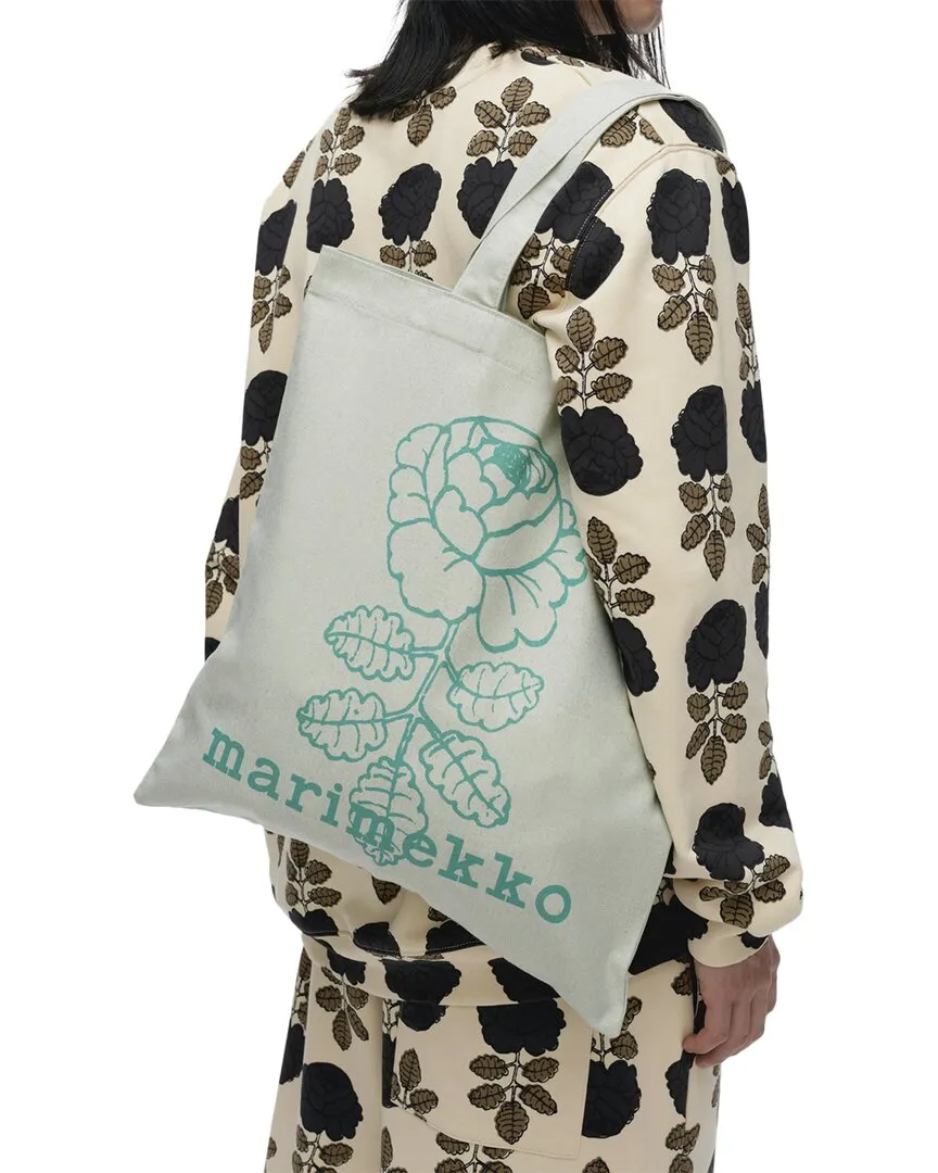 Marimekko Vankka Vihkiruusu Placement Shopper Tote