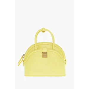 MCM Leather ANNA Crossboby Bag with gold Metal Logo Women's Plaque