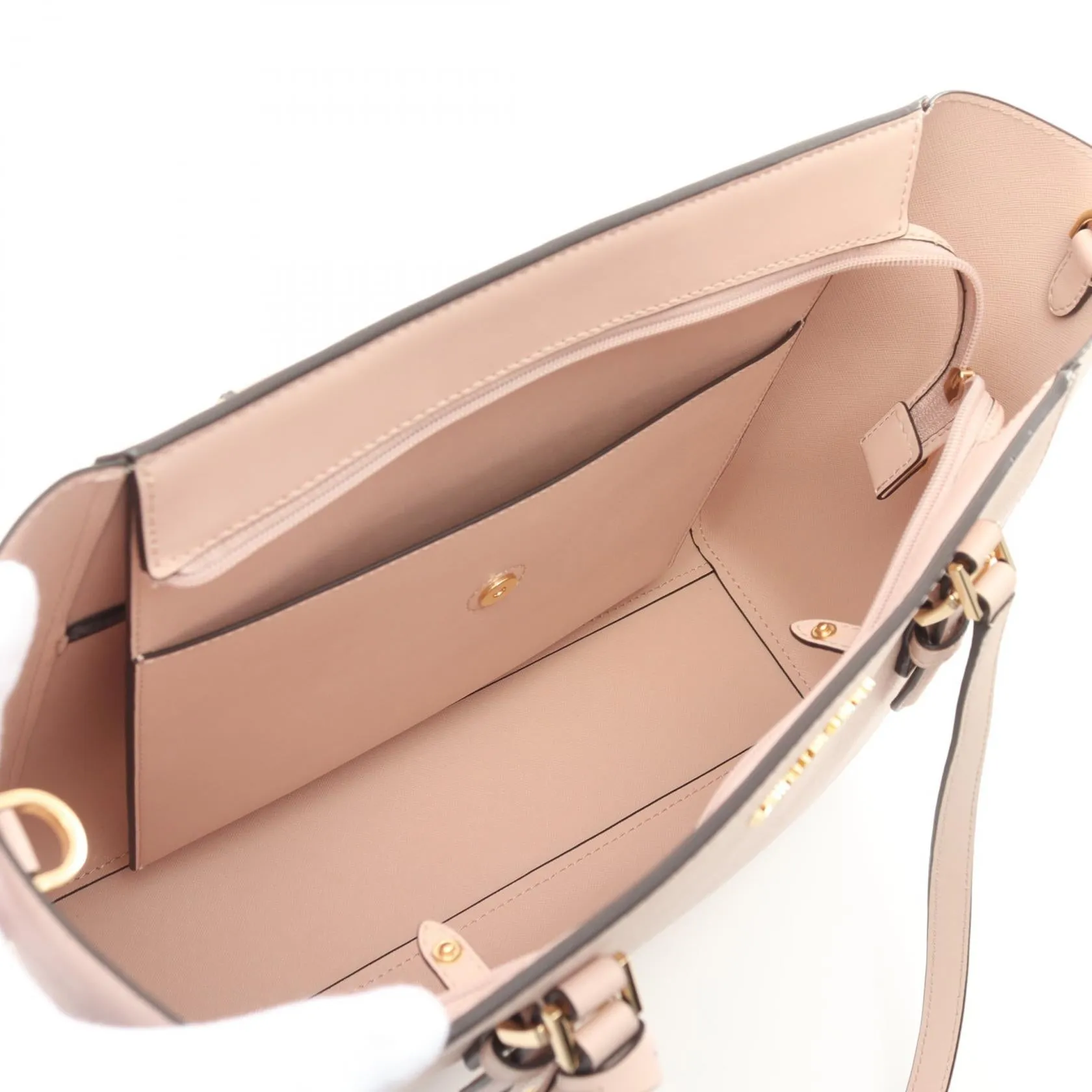 Michael Kors Charlotte 3 in 1 Leather Tote Bag