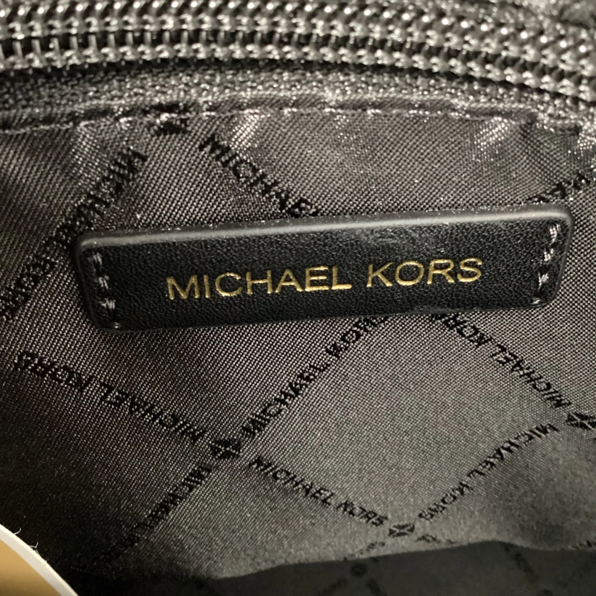 Michael Kors Hamilton Medium Satchel in Black Leather