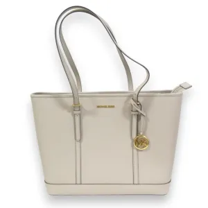 Michael Kors Jet Set Travel Leather Tote Bag Weekend Bag (Pre-Owned)