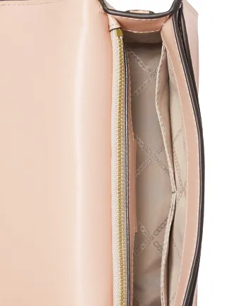 Michael Michael Kors Jet Set Flap Chain Leather Crossbody