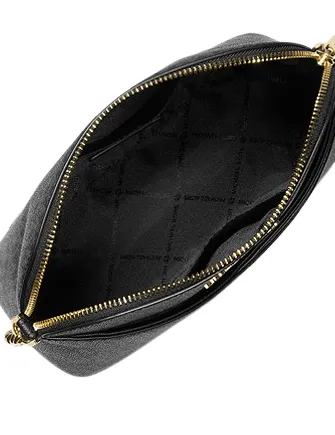 Michael Michael Kors Jet Set Travel Medium Logo Dome Crossbody Bag