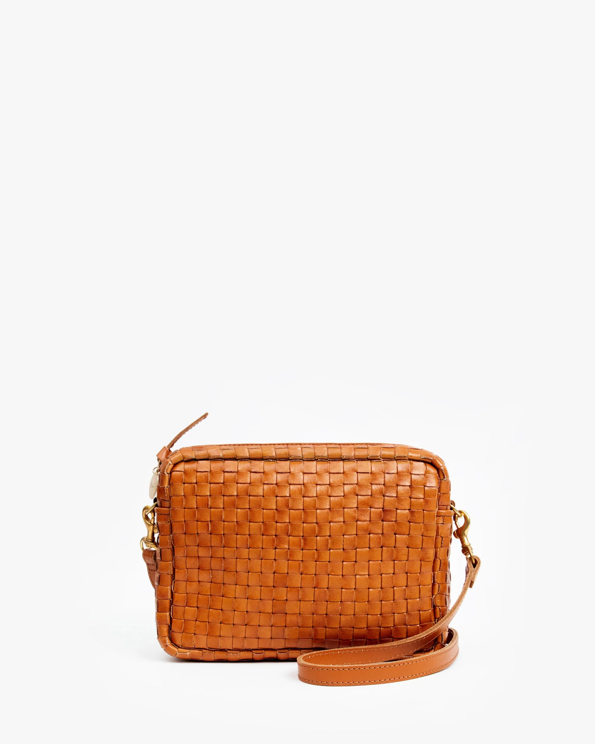 Midi Sac Handbags - Crossbody - Midi Sac Natural Woven Checker