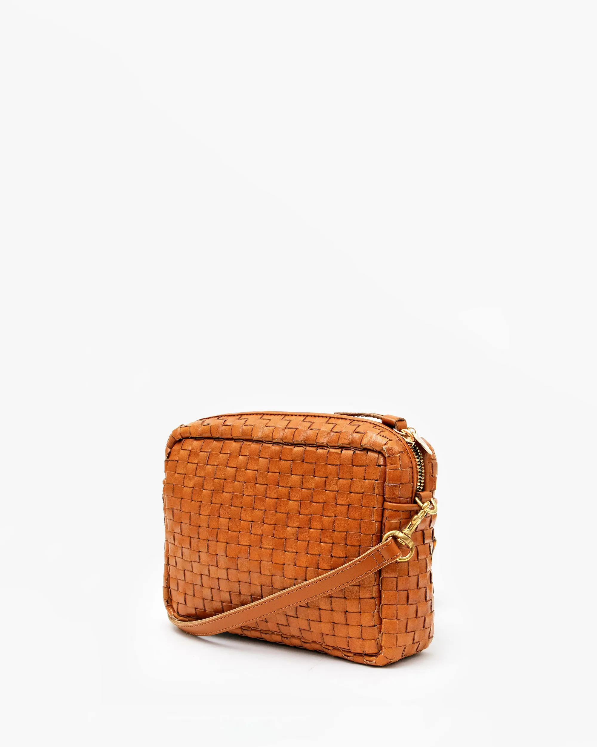 Midi Sac Handbags - Crossbody - Midi Sac Natural Woven Checker