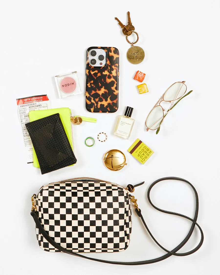 Midi Sac Handbags - Crossbody - Midi Sac Natural Woven Checker