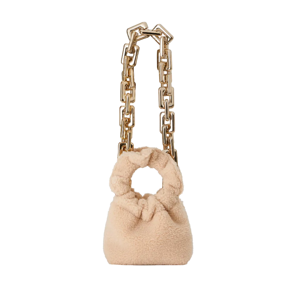 Mini Teddy Fur Super Cloud Bag (Final Sale)