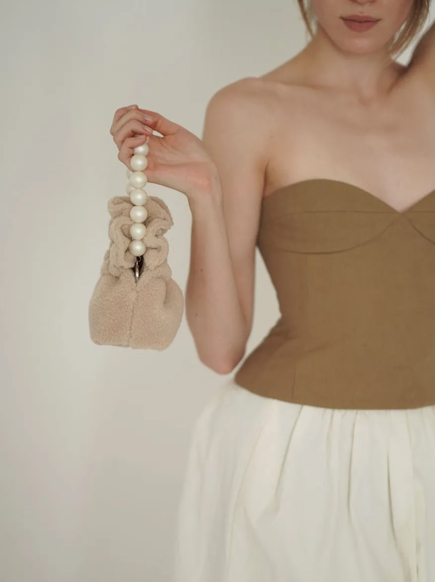 Mini Teddy Fur Super Cloud Bag (Final Sale)