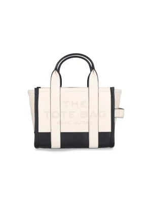 Mini 'The Colorblock' Tote Bag  Off-White