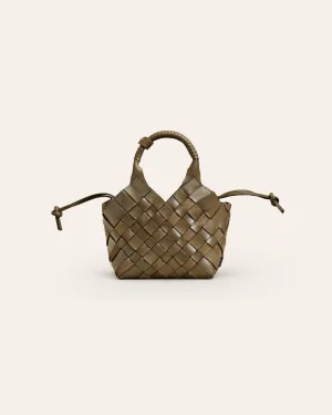 MISU MINI Kombu Green Mix Crossbody bag