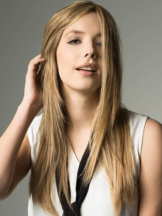 MONO WIGLET 12-HH | Human Hair Top Piece (Mono Top)