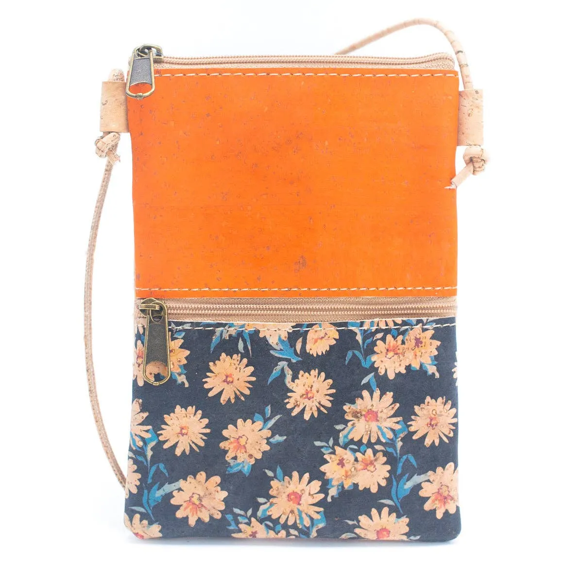 Natural Cork Portable Ladies' Phone Pouch (5units) BAGP-222