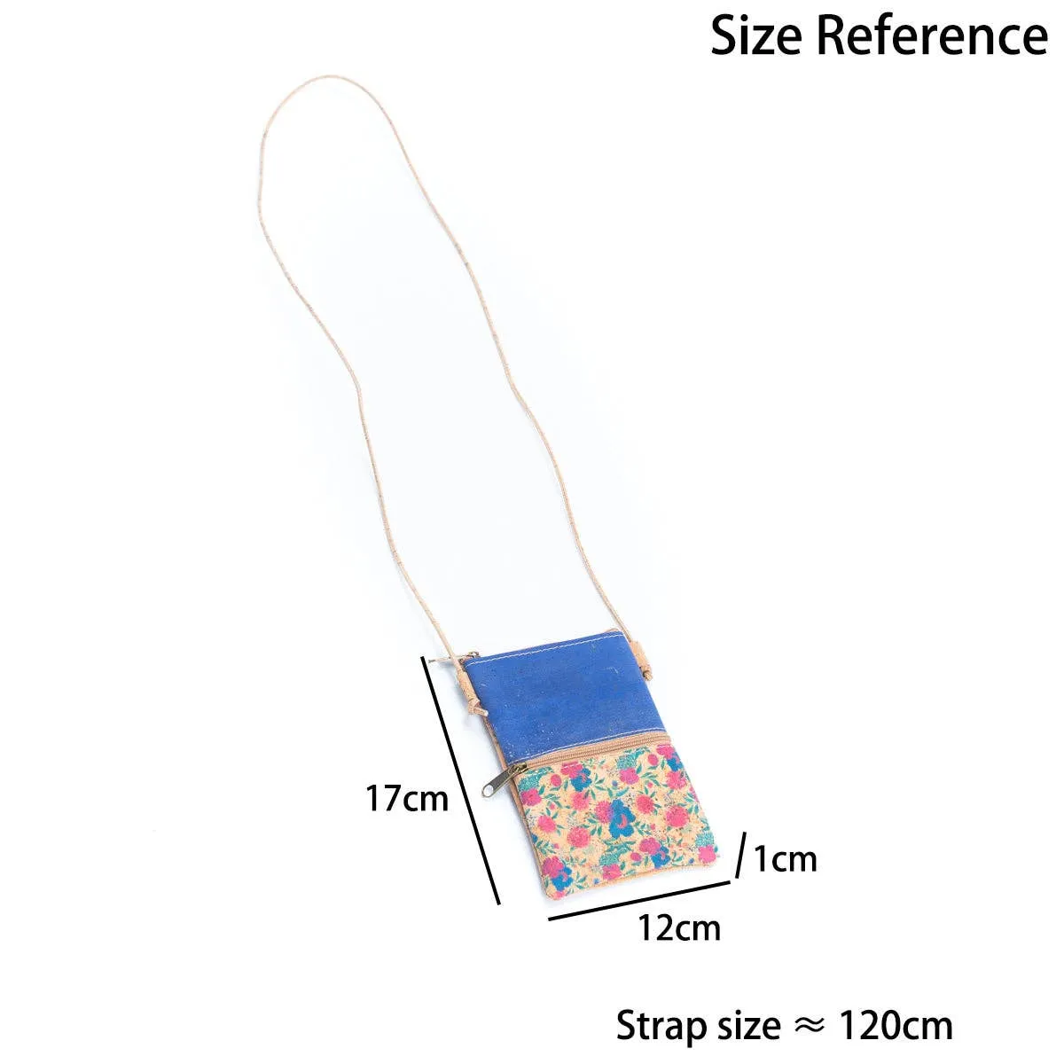 Natural Cork Portable Ladies' Phone Pouch (5units) BAGP-222