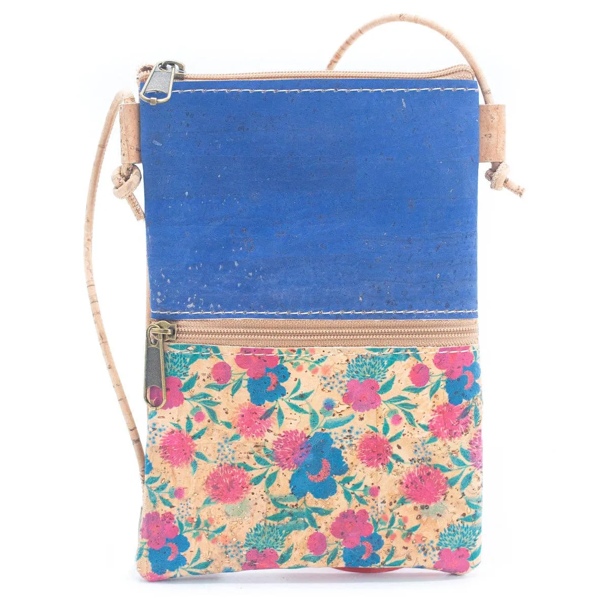 Natural Cork Portable Ladies' Phone Pouch (5units) BAGP-222