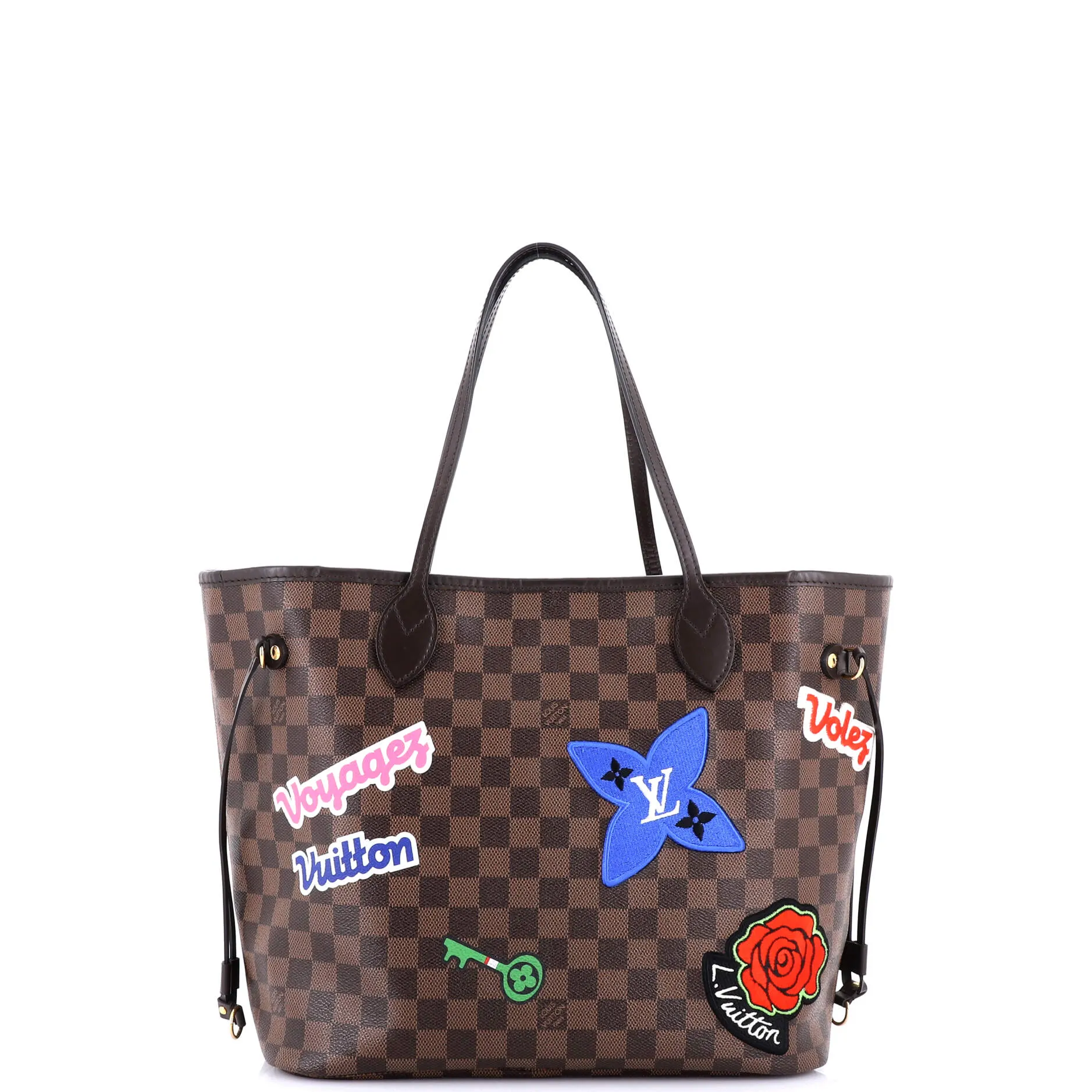 Neverfull NM Tote Limited Edition Patches Damier MM