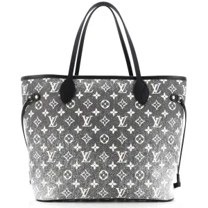 Neverfull NM Tote Monogram Jacquard Denim MM