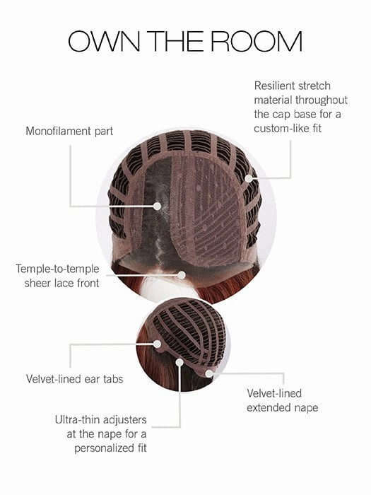 Own The Room Large | Synthetic Lace Front Wig (Mono Part)